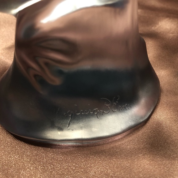 Vintage Virginia B Evans Glass Cardinal Bird - Picture 6 of 8